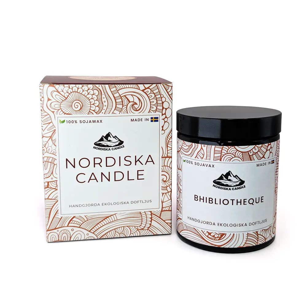 Bhibliothèque Nordiskacandle